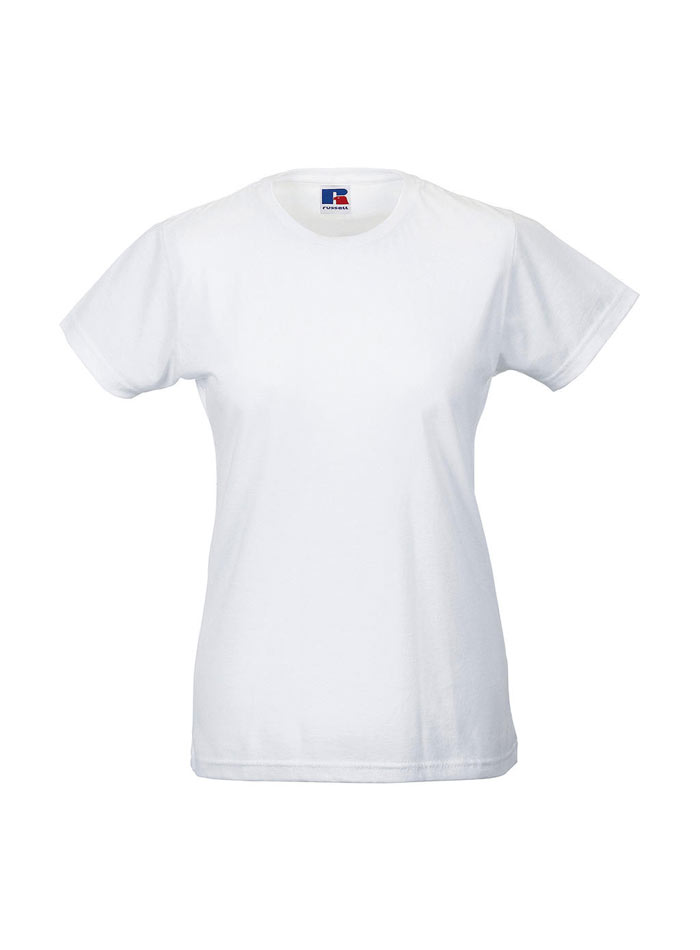 Dámské tričko Slim - Bílá XS