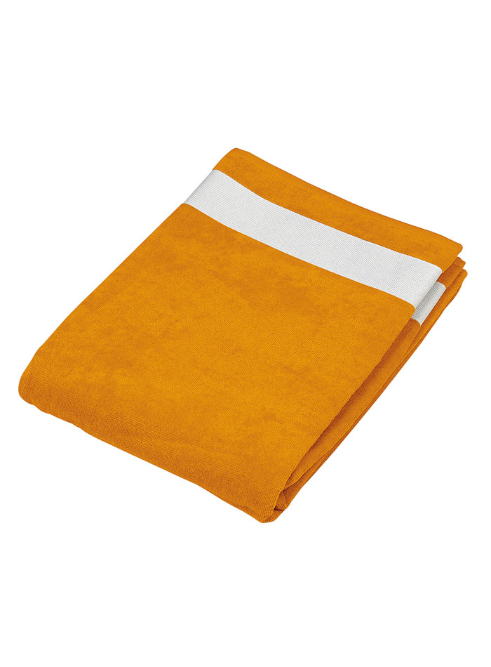 Plážový ručník - Oranžová univerzal