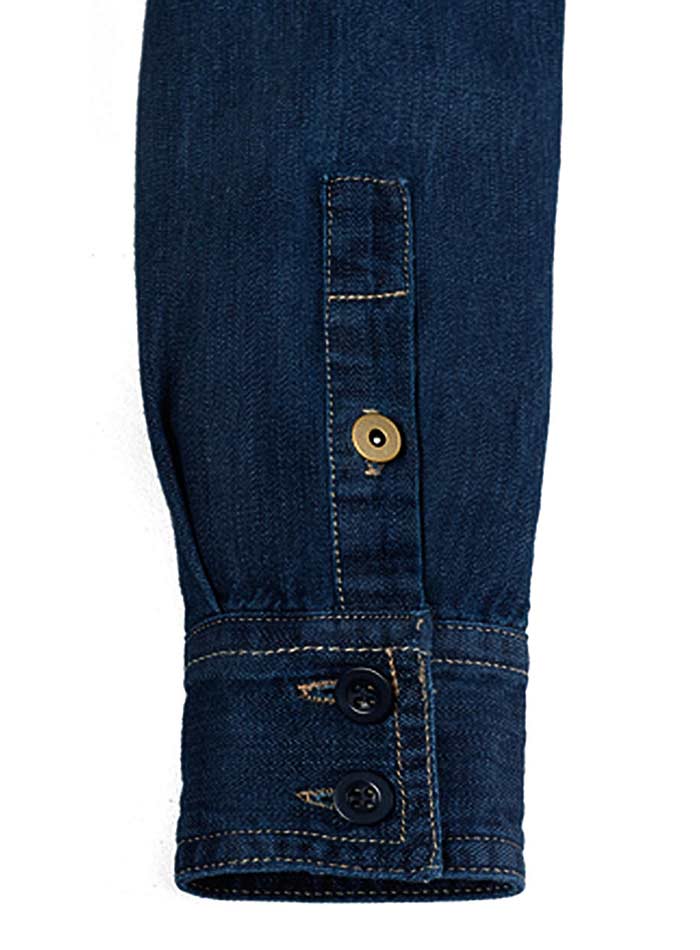 Džínová košile dlouhý rukáv