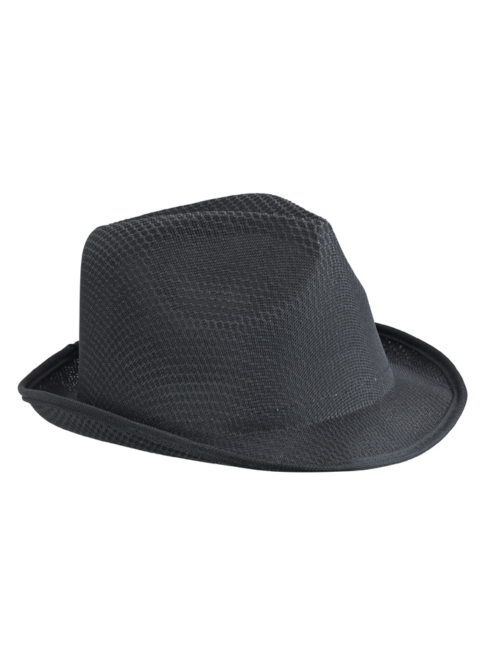 Barevný unisex klobouk Myrtle Beach - černá univerzal