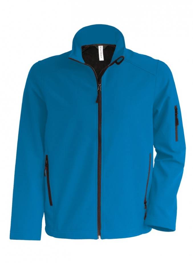 Pánska softshell bunda bez kapucne