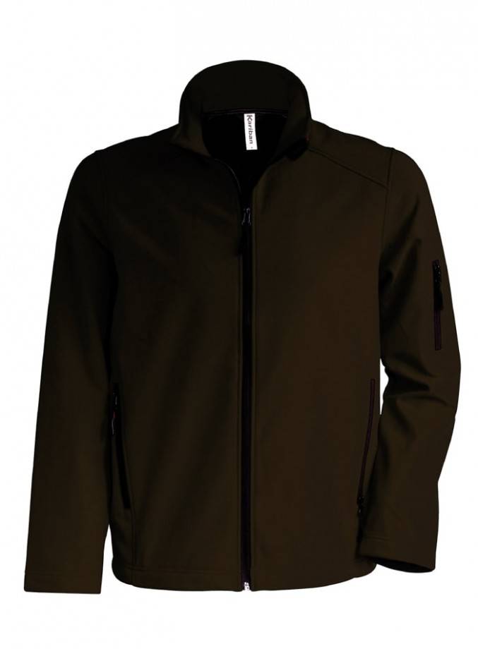 Pánska softshell bunda bez kapucne