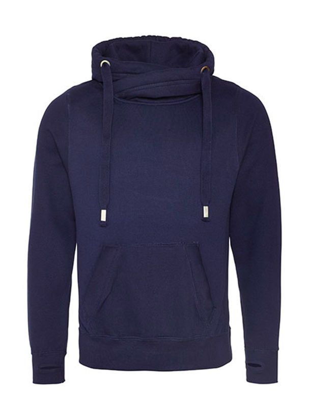 Unisex mikina Just Hoods Cross Neck