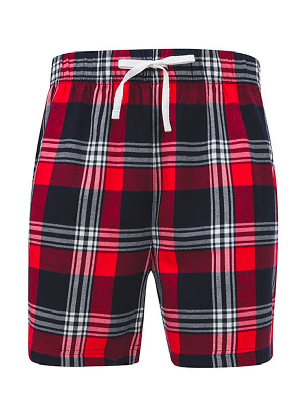 Pánske kraťasy na spanie Skinnifit Tartan