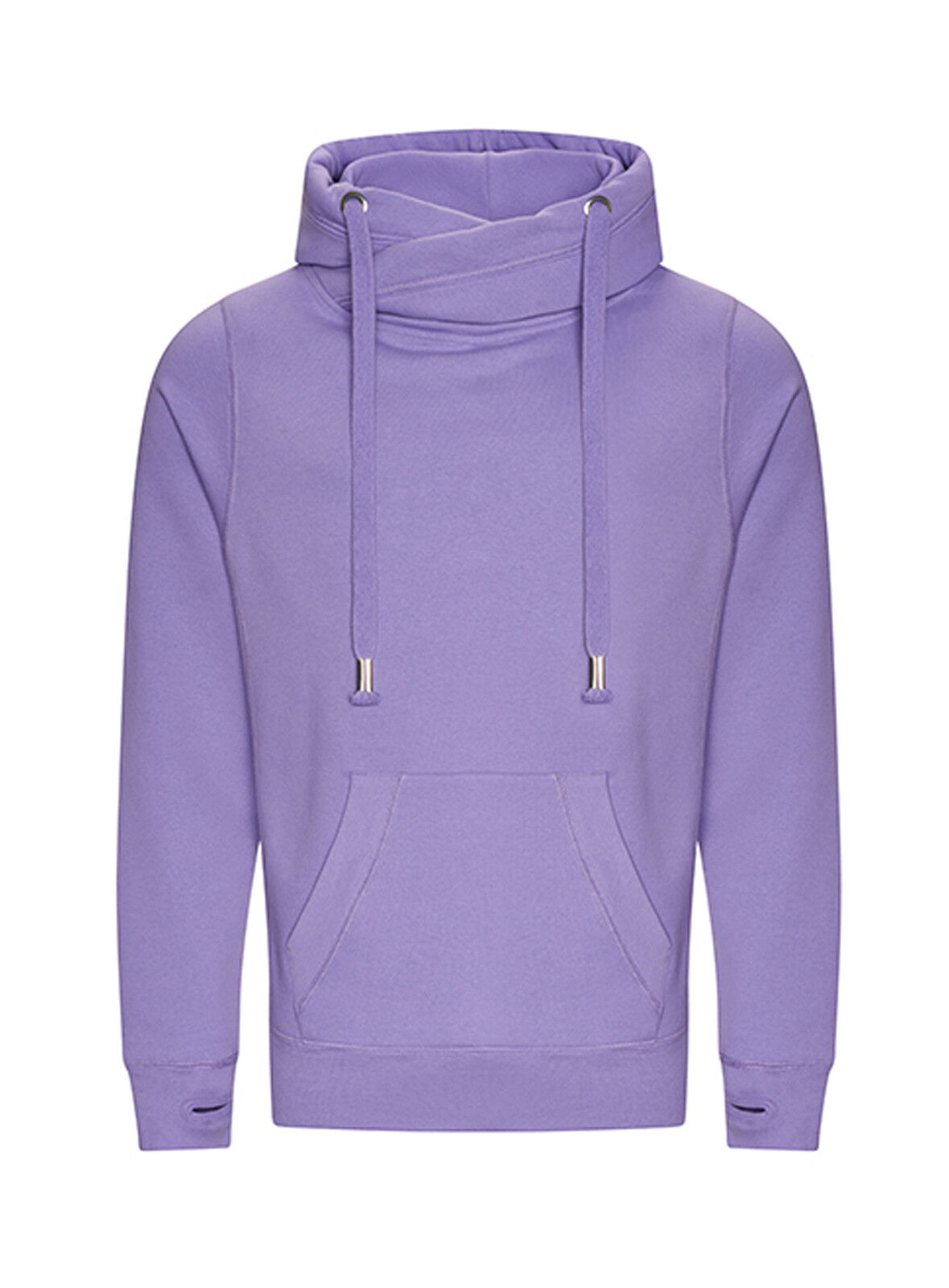 Unisex mikina Just Hoods Cross Neck