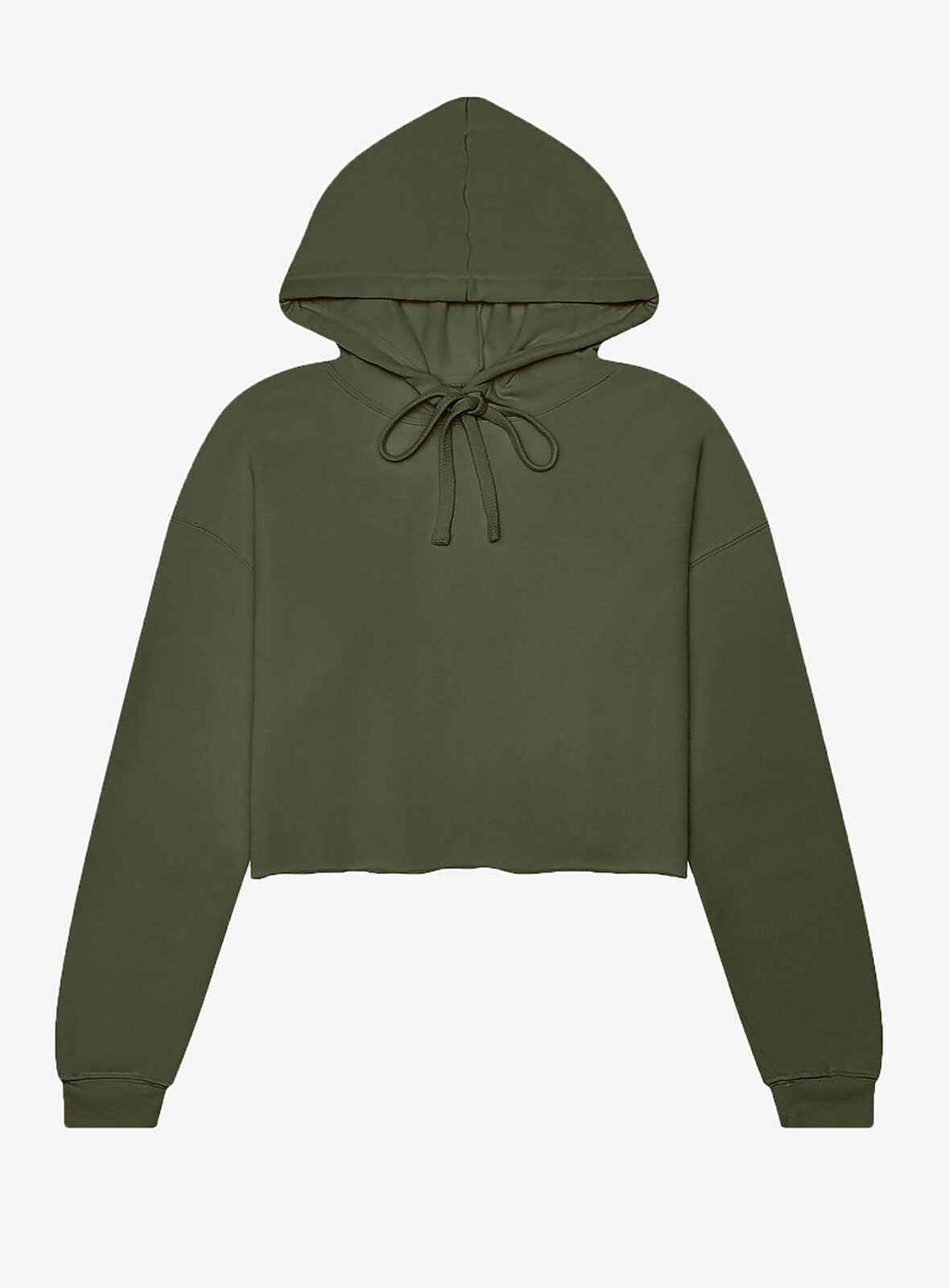 Dámska cropped mikina s kapucňou