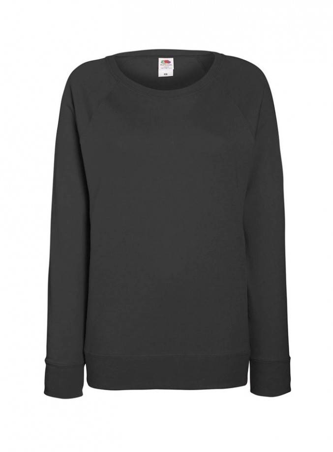 Ľahká dámska raglanova mikina Fruit of the Loom