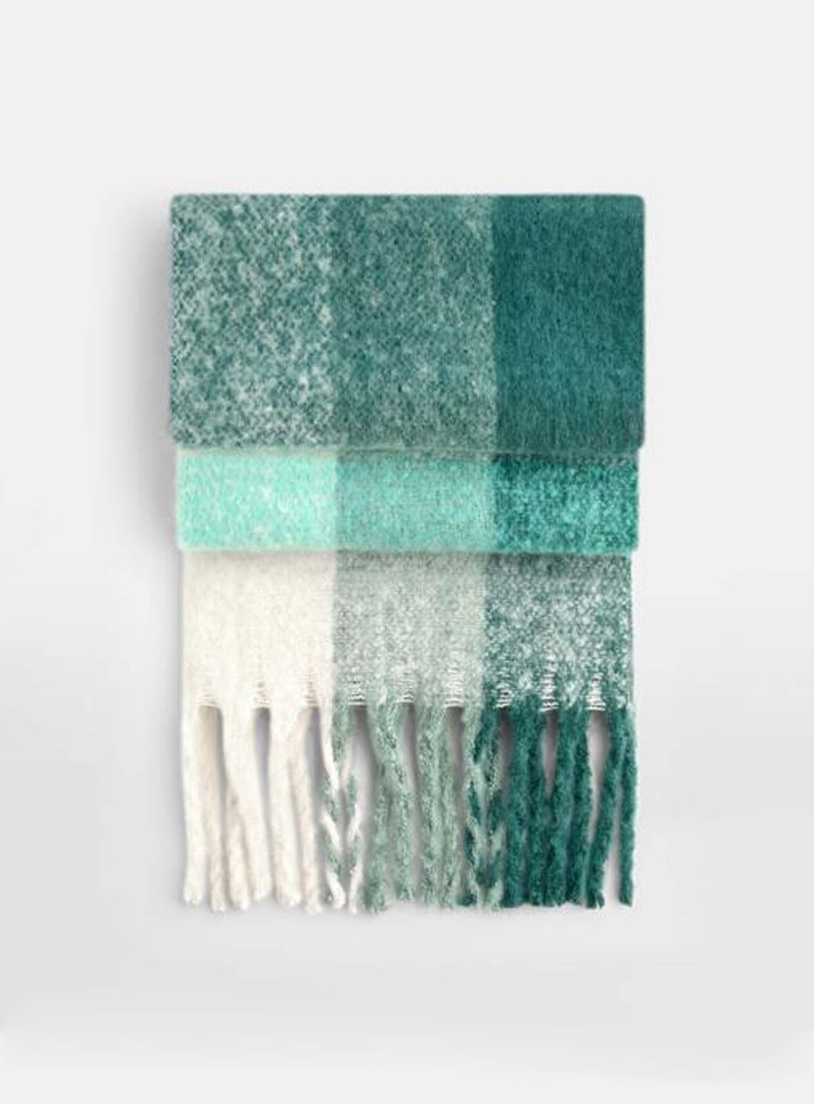 Šál Fluffy Kockovaný