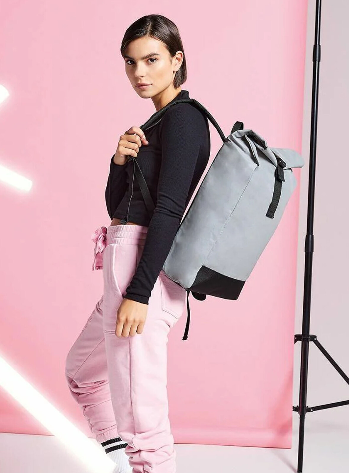 Reflexní batoh Roll Top