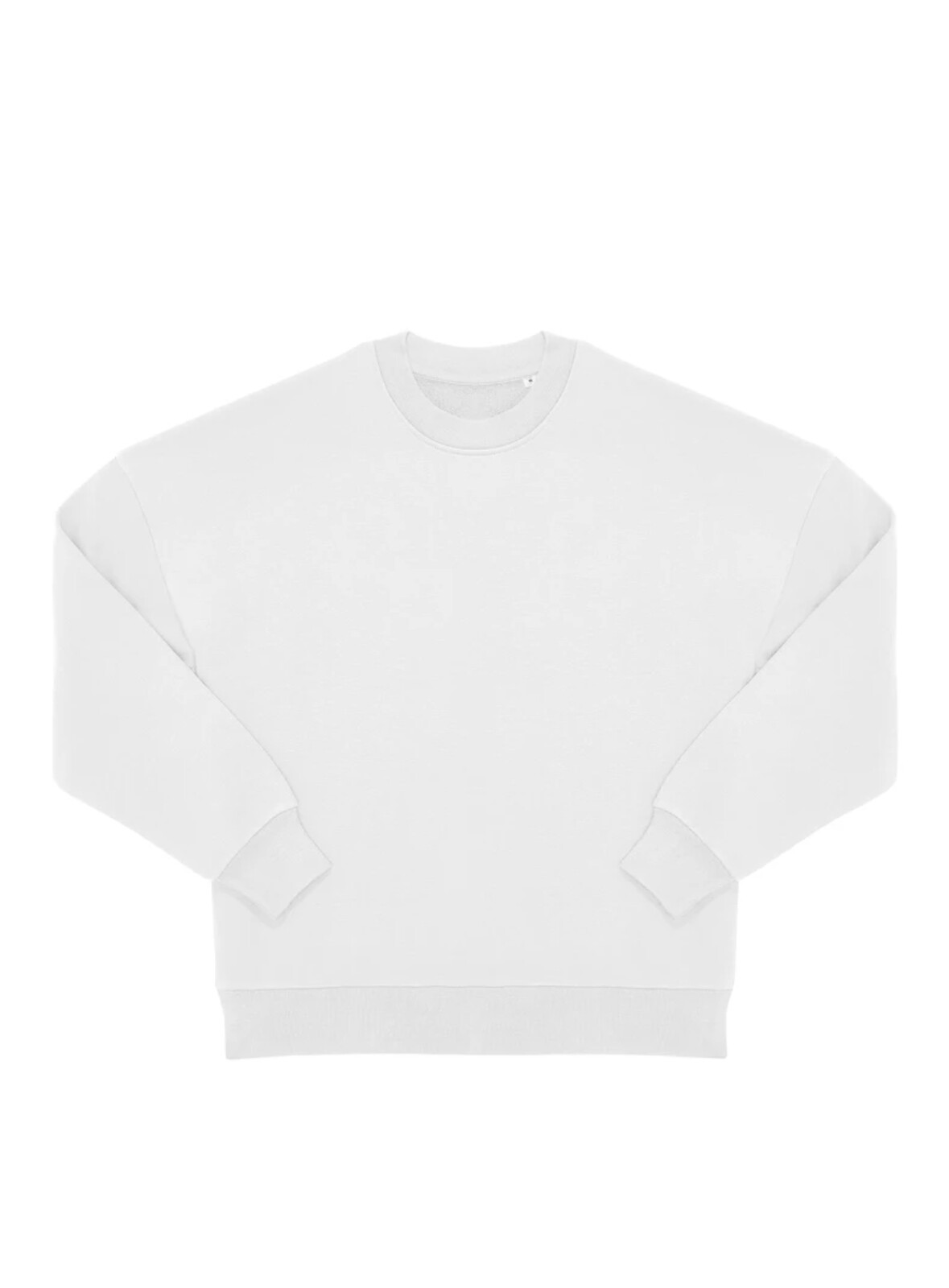 Unisex oversized mikina bez kapuce