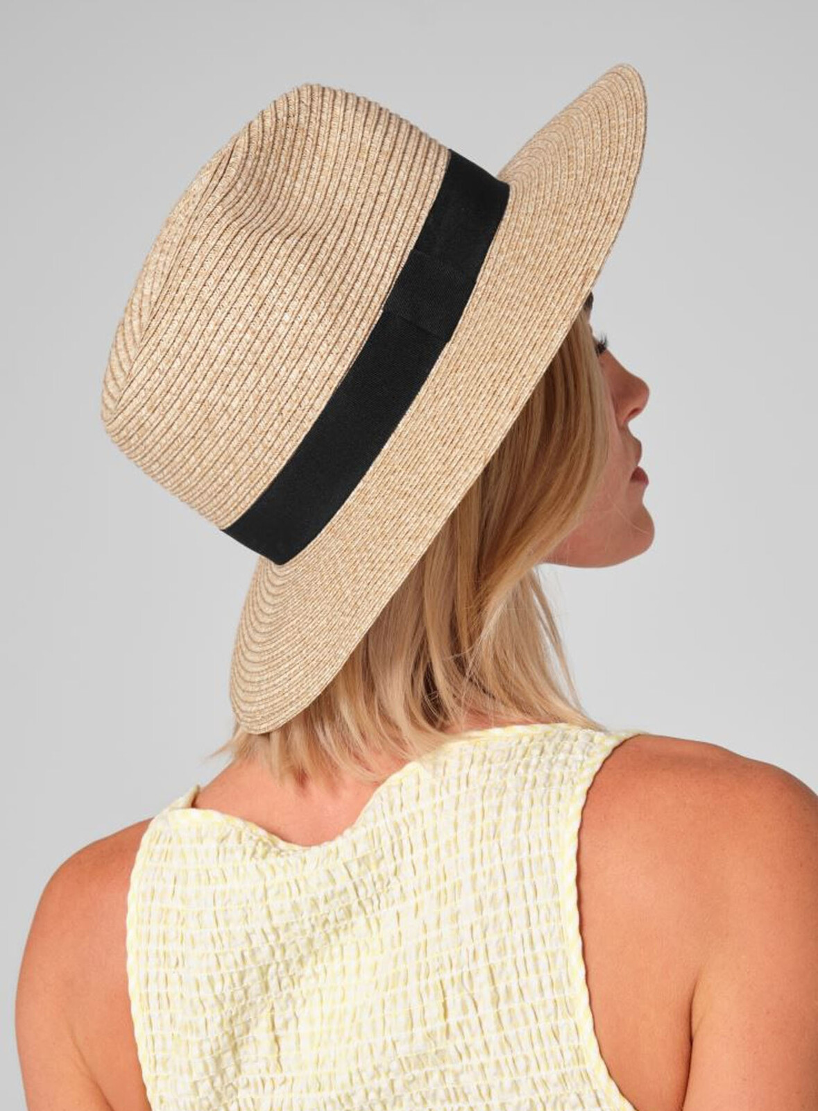 Slamený klobúk Hello