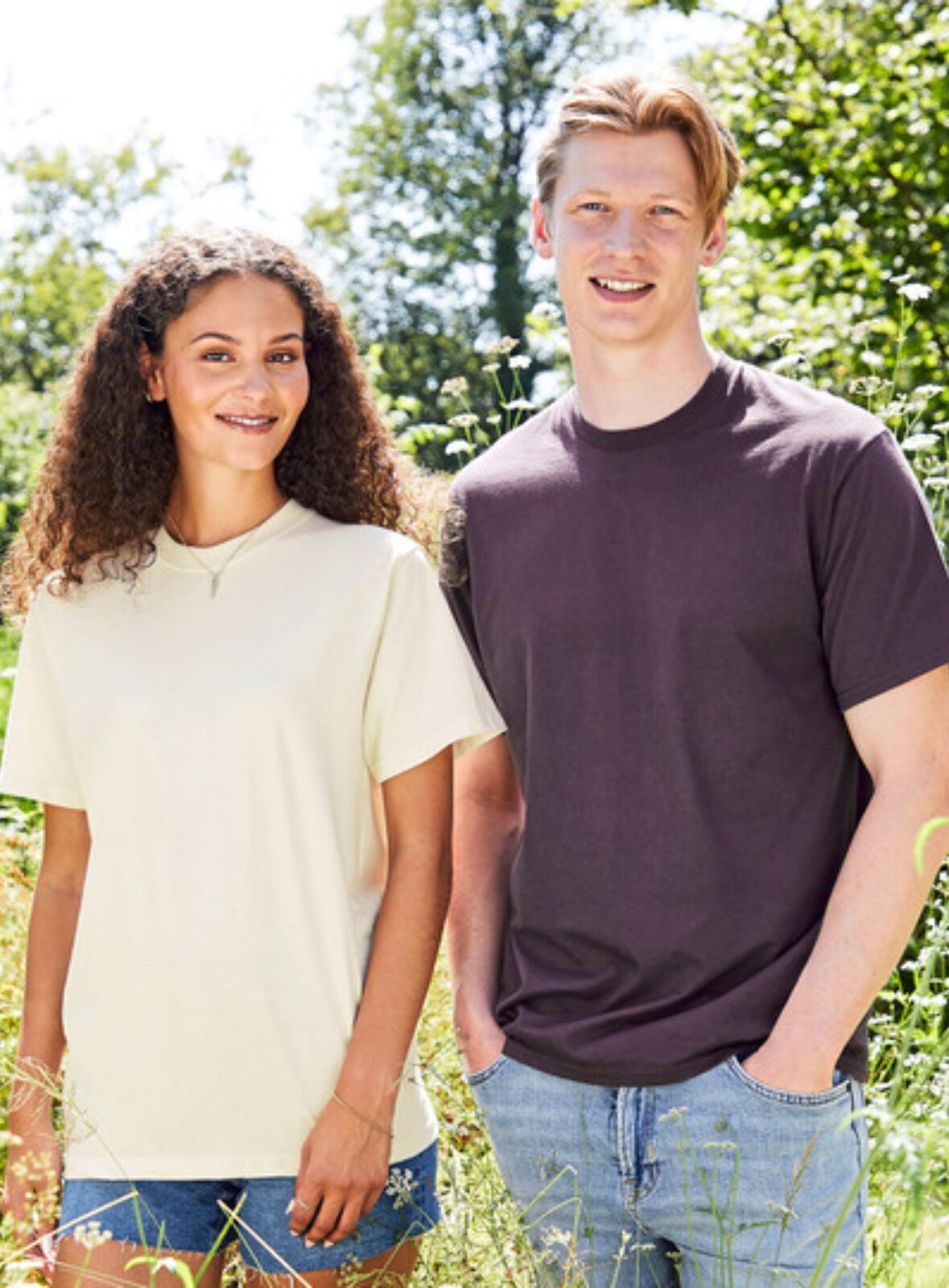 Unisex tričko Fruit of the Loom Pure Cotton