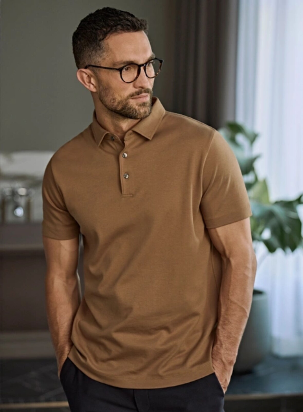 Pánská polokošile Pima Tee Jays
