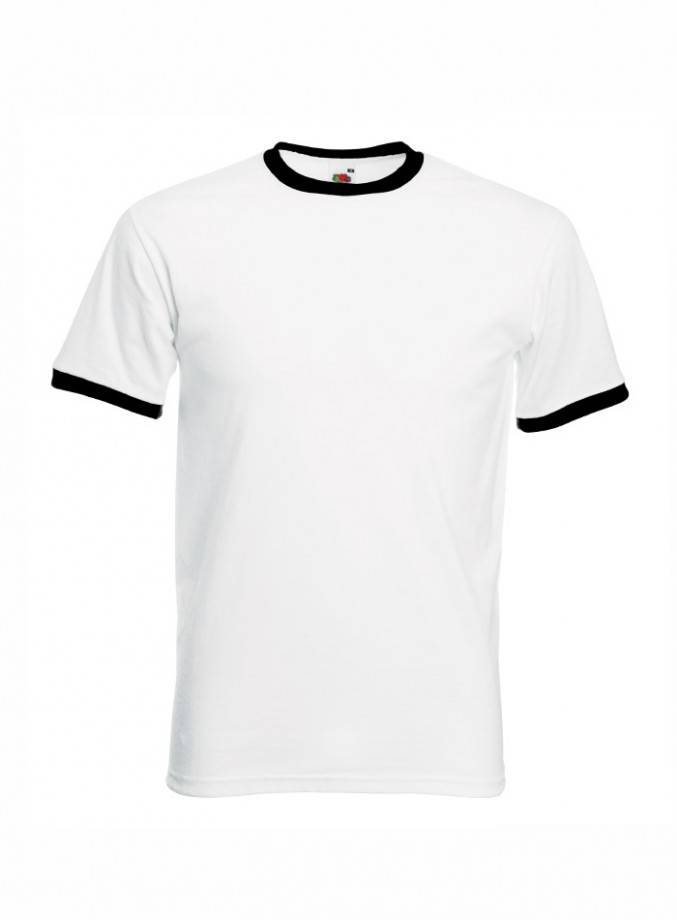 Pánske tričko Fruit of the Loom Ringer