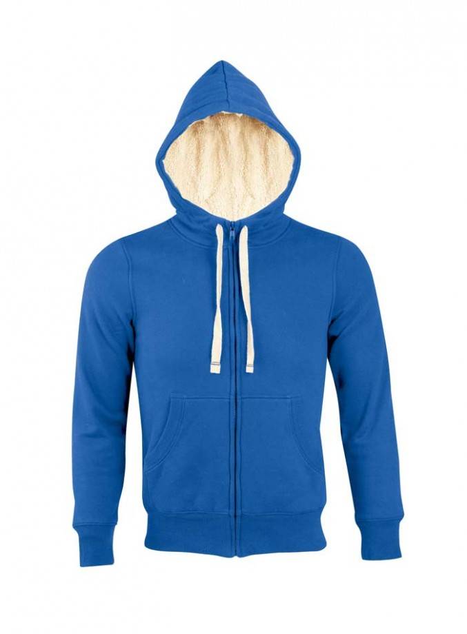 Unisex zateplená mikina s kožušinkou